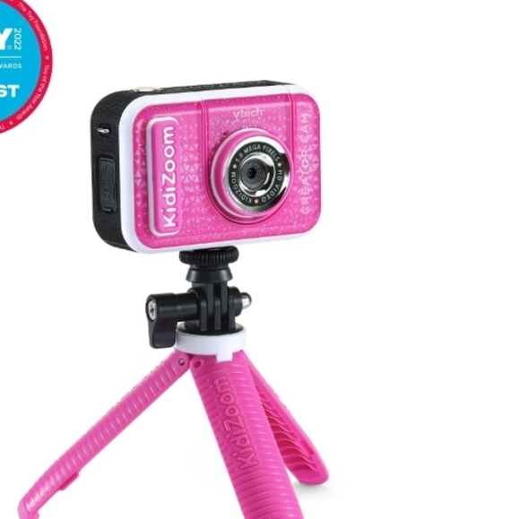 VTech KidiZoom Creator Cam HD Video Kids' Digital Camera, Green screen - Picture 6 of 9
